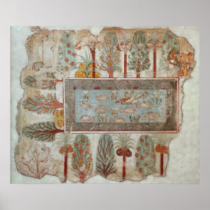 Pôster Jardim de uma propriedade privada com um