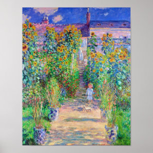 Poster Jardim do Artista, Monet