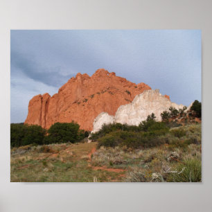 Pôster Jardim do Gods Colorado Canvas Print