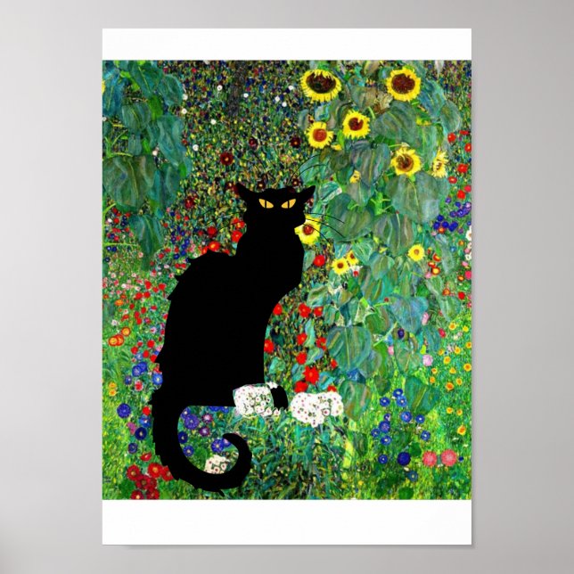 Poster Jardim do Klimt, (Frente)