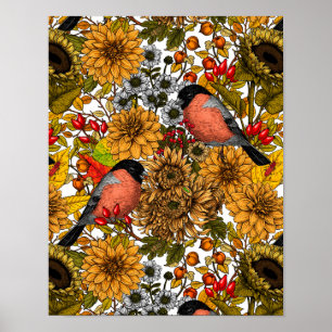 Poster Jardim do outono 1