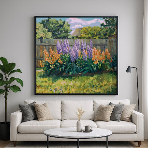 Poster Jardim do quintal