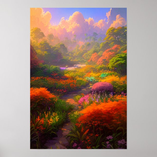 Poster Jardim do Sol de Definição (Frente)