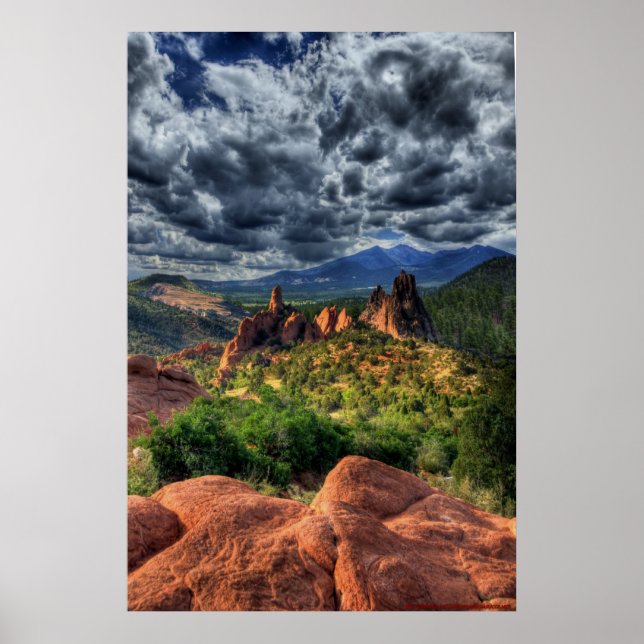 Pôster Jardim dos Deuses (Frente)