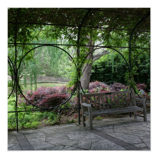 Pôster Jardim Encantado (Frente)