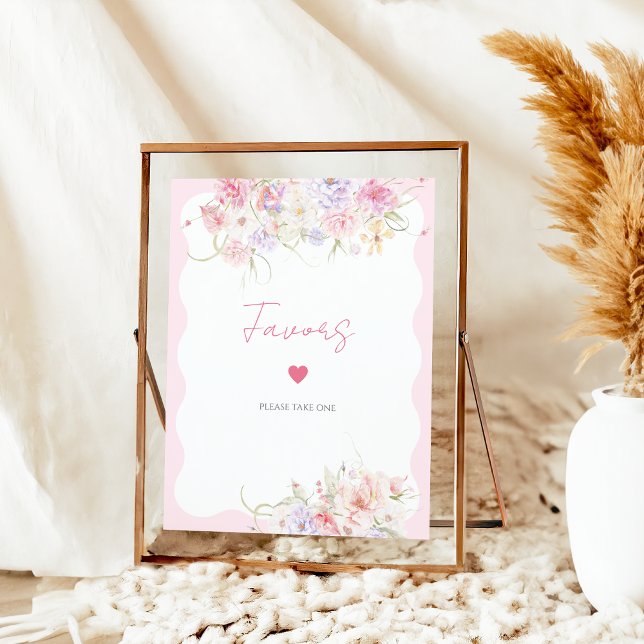 Poster Jardim Floral, Flor Selvagem Moderna, Favor da Bri (Criador carregado)