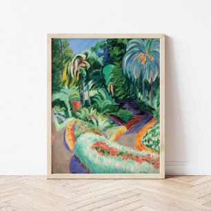 Poster Jardim Francisco Iturrino