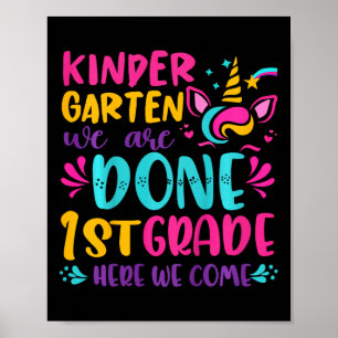 Poster Jardim Infantil Feito 1rua No Último Dia Da Escola