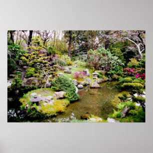 Pôster Jardim japonês