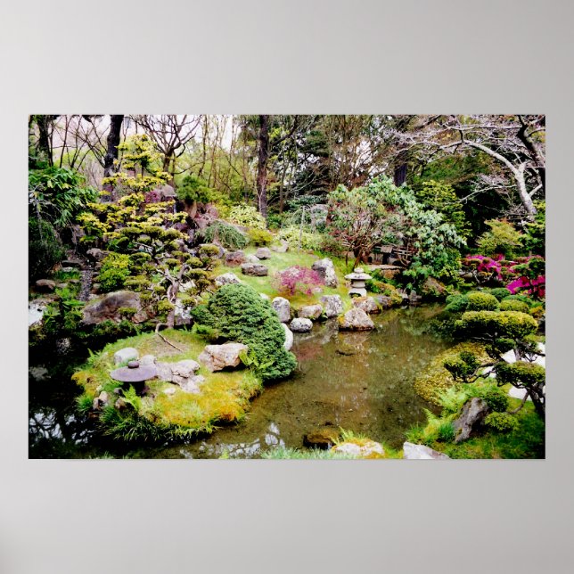 Pôster Jardim Japonês (Frente)