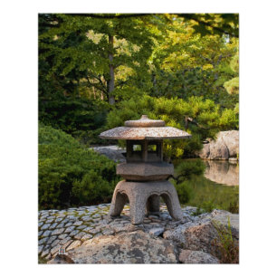 Pôster Jardim Japonês - Estética Tradicional