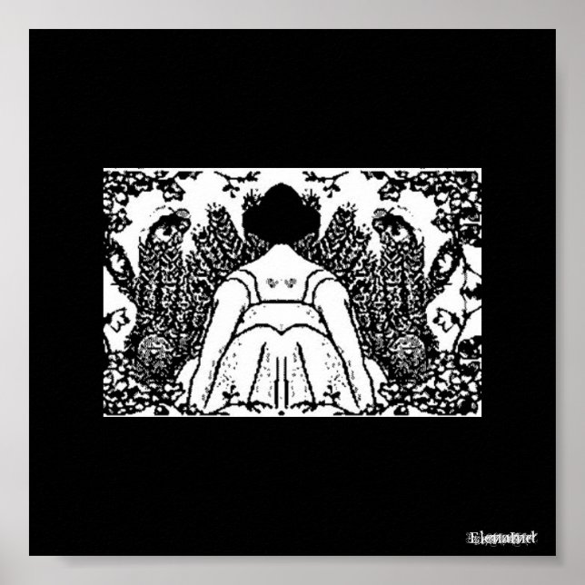 Pôster Jardim Místico (Frente)