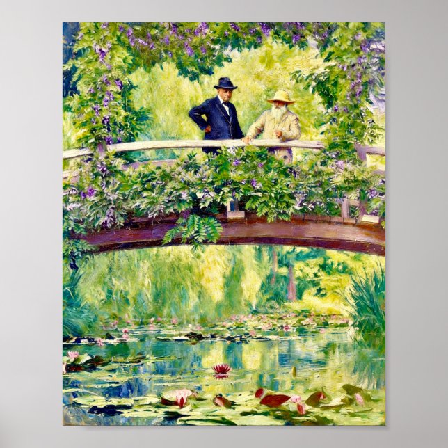 Poster Jardim Monet Giverny 1922 (Frente)