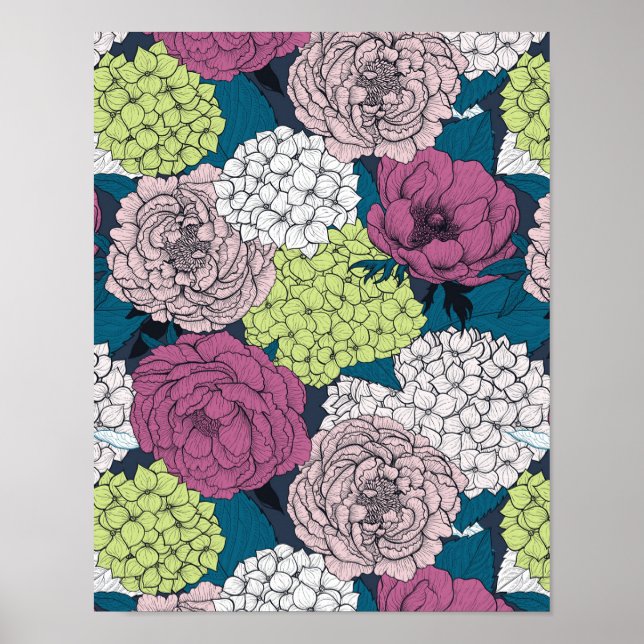 Poster Jardim primavera (Frente)