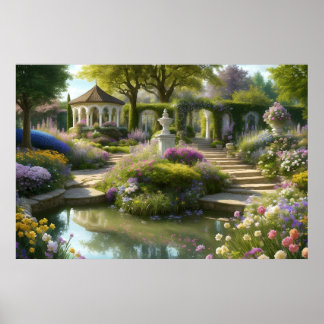Poster Jardim Secreto de Nossas Mentes