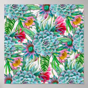 Poster Jardim tropical