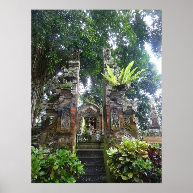 POSTER - Jardim Tropical Bali (Frente)