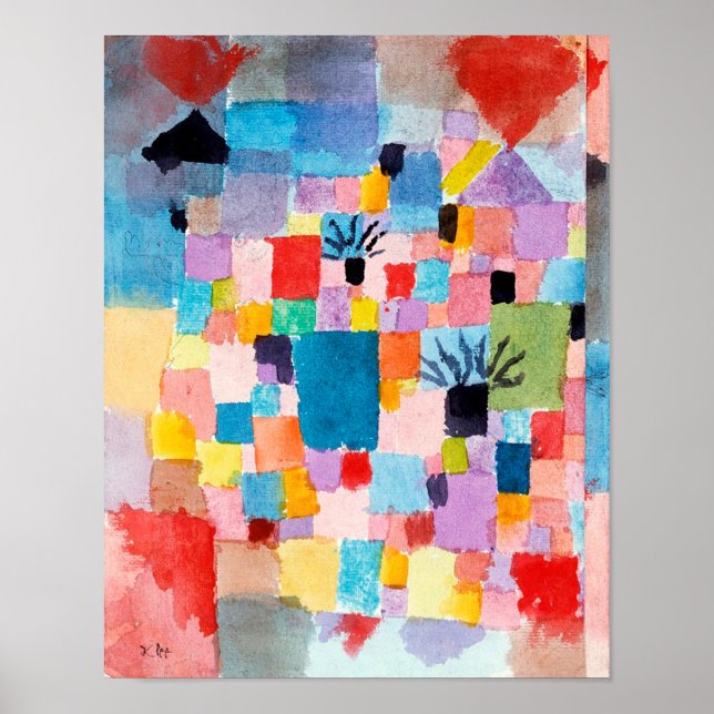 Poster Jardim Tunisino, Klee (Frente)