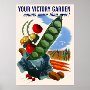 Poster Jardim vitorioso