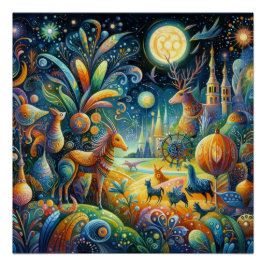 Pôster Jardim Wimsical