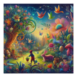 Pôster Jardim Wimsical