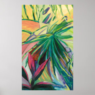 Pôster Jardin Abstracto I