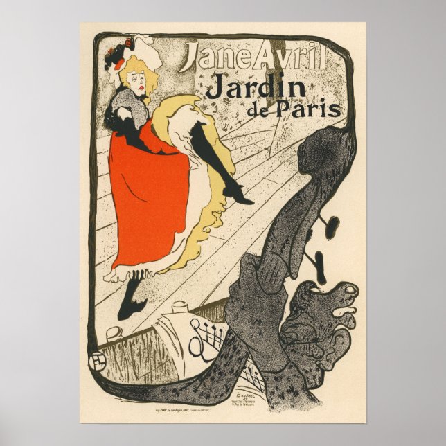 Poster Jardin de Paris (Frente)