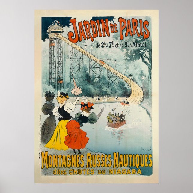 Poster Jardin de Paris | Georges Meunier (Frente)