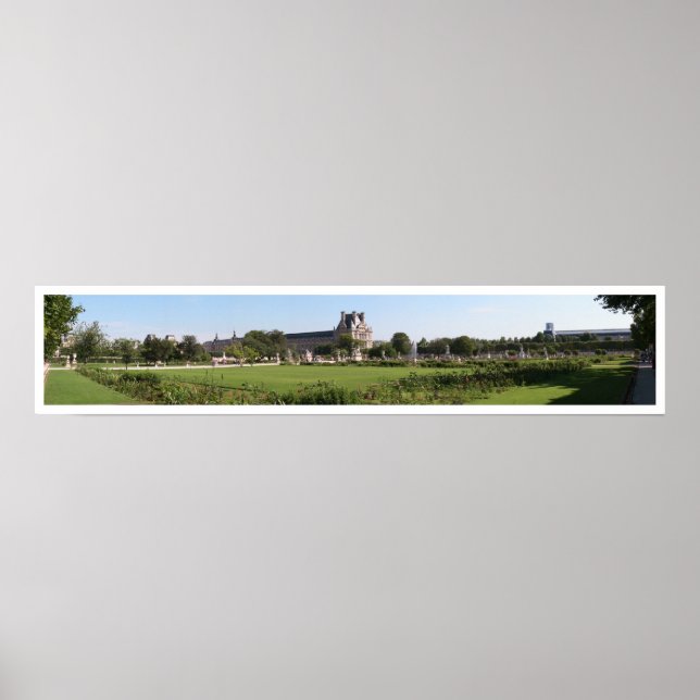Poster Jardin de Tuileries (Frente)