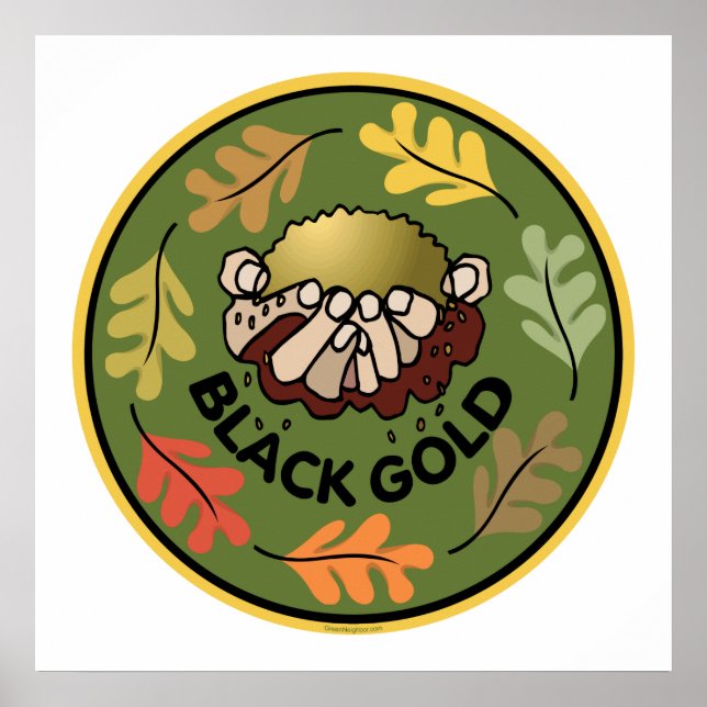 Pôster Jardinagem Orgânica - Composto (Frente)