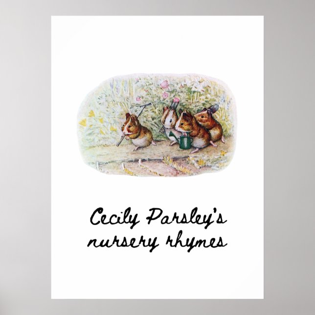 Poster Jardineiros de Porcos da Guiné (Frente)