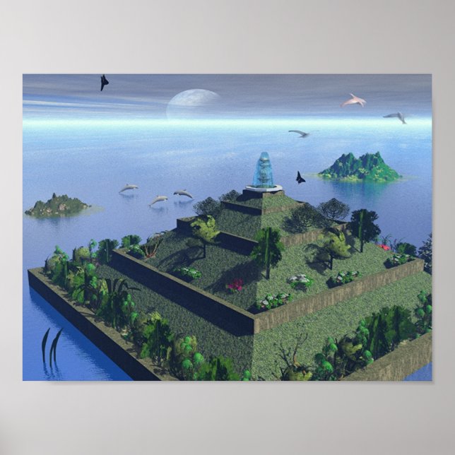 Poster Jardins Babylon (Frente)