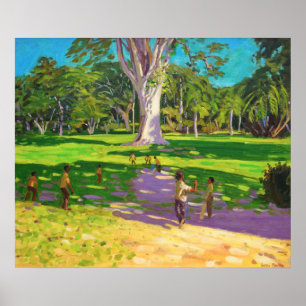 Pôster Jardins botânicos Dominica do fósforo do grilo