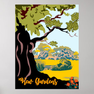 Poster Jardins de Kew