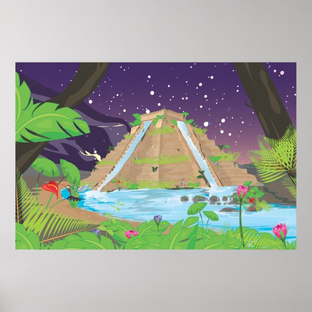 Pôster Jardins de Pé da Babilônia (Frente)