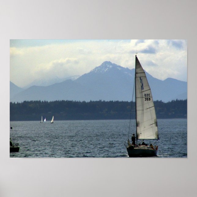 Pôster Jardins ouros - Seattle, WA (Frente)