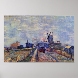 Poster Jardins vegetais e o Moulin De Sangue-Aleta