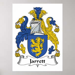 Poster Jarrett Family Crest