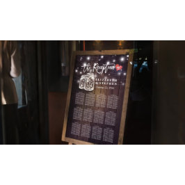 Poster Jars Mason do Casal do Gráfico de recepção de casa