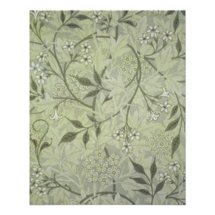 Pôster Jasmim Botânico Vintage Antigo William Morris