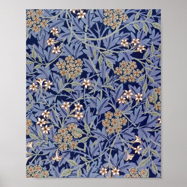 Poster Jasmine por William Morris (Frente)