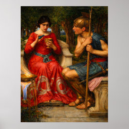 Poster Jason and Medea by John William Waterhouse