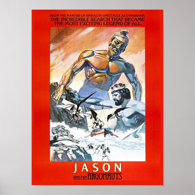 Poster Jason e os Argonautas (Frente)