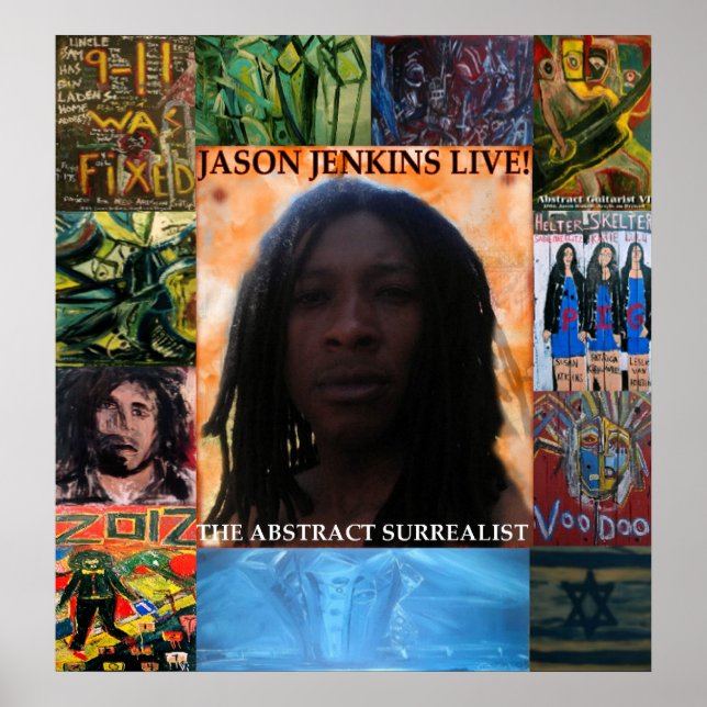 PÔSTER JASON JENKINS AO VIVO! (Frente)
