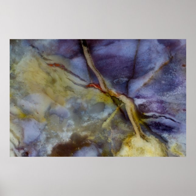 Poster Jaspe Roxo (Frente)