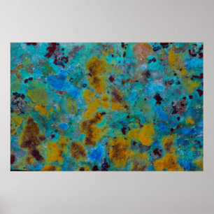 Pôster Jasper Azul Chrysocolla