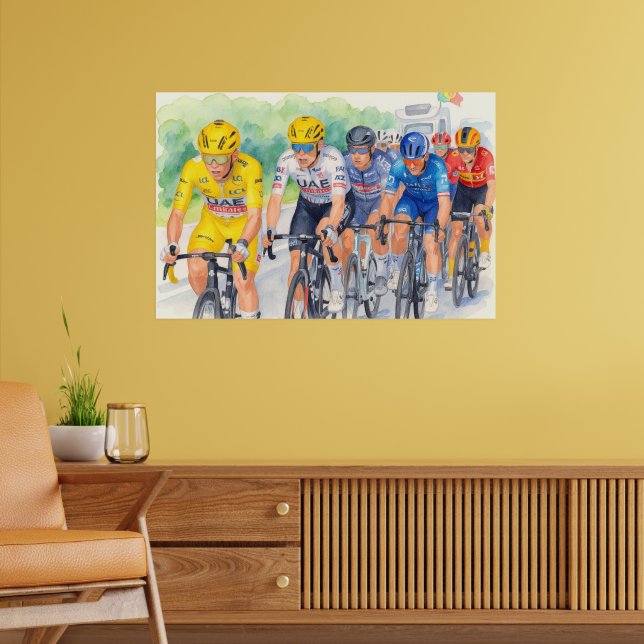 Poster Jasper Philipsen Vencedor da Etapa 13 Tour de Fran (Sala de Estar 2)