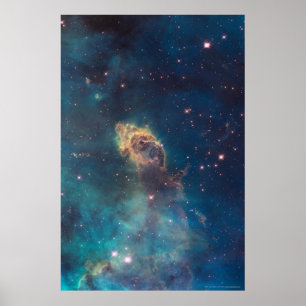 Poster Jato em Carina WFC3 UVIS 20x30 (18x24)