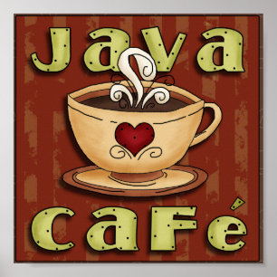 Pôster Java Cafe