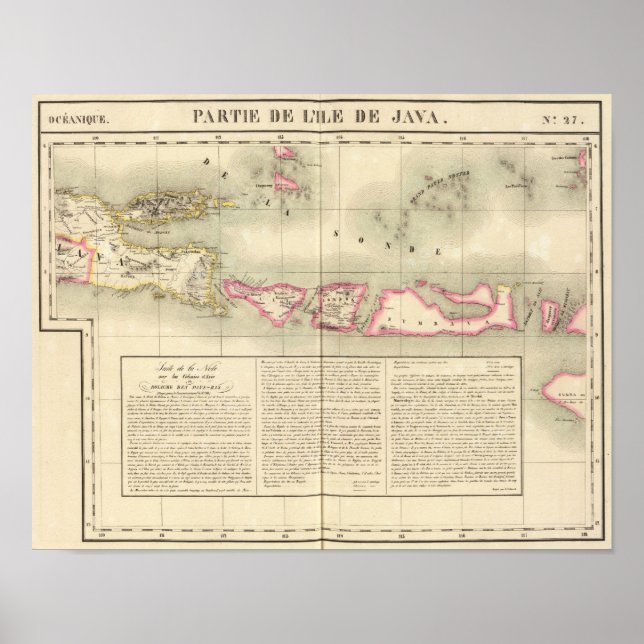 Pôster Java Oceânia n.o 27 (Frente)